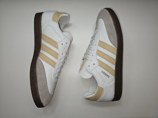 ADIDAS SAMBA BLANCO CON BEIGE