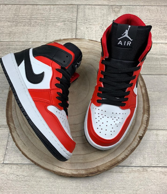 JORDAN 1 MID RED