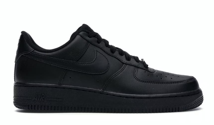 NIKE AIR FORCE 1 NEGRAS