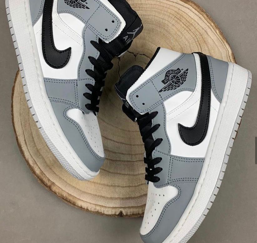 JORDAN 1 MID GREY