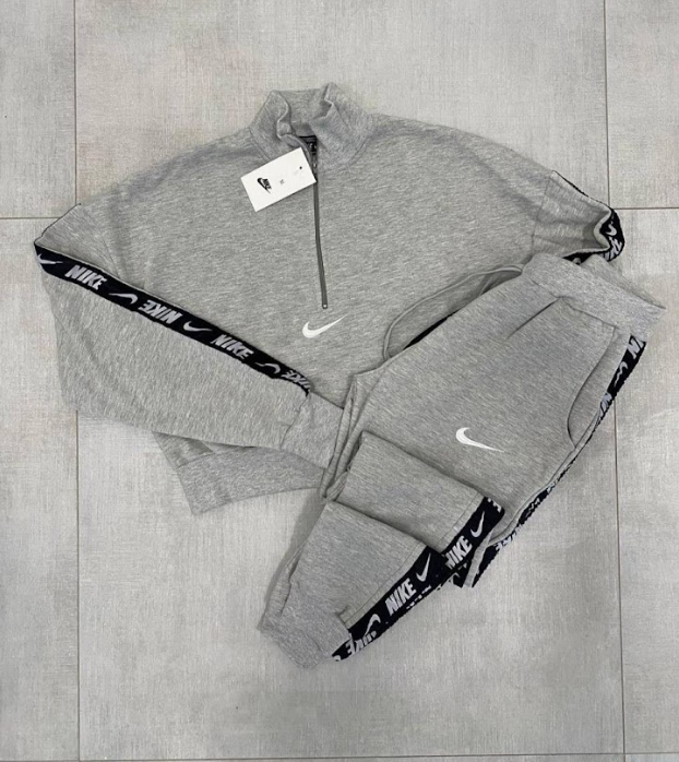 CONJUNTO SPORT NIKE GRIS