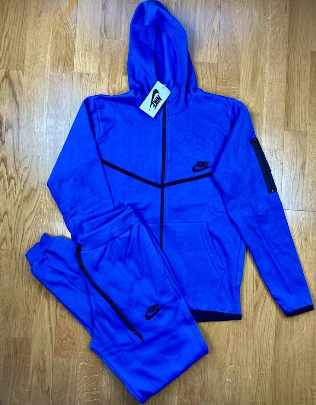 NIKE TECH FLEECE AZUL